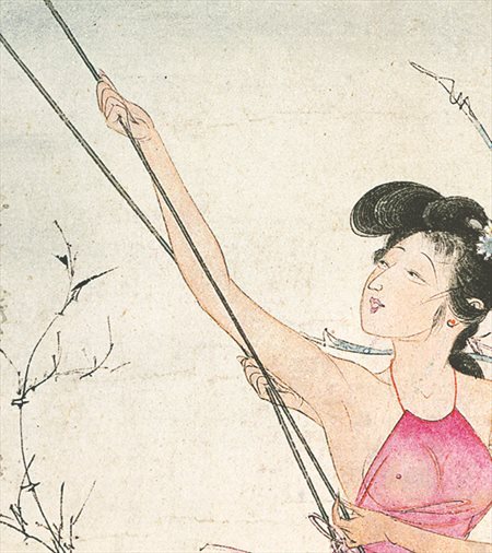 汪清-胡也佛的仕女画和最知名的金瓶梅秘戏图